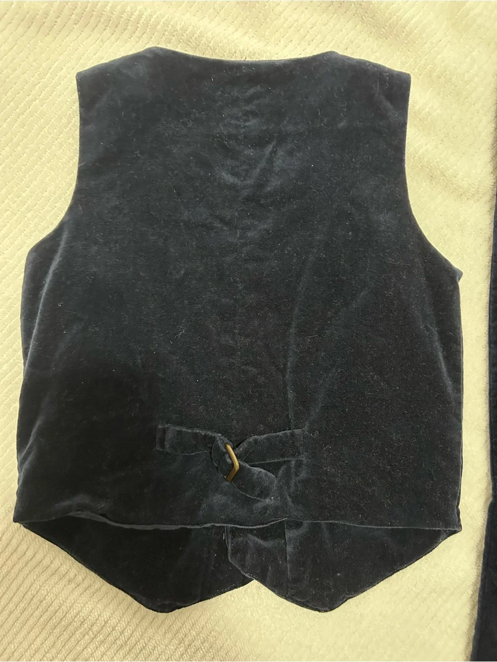 Navy blue corduroy pants and vest set Gymboree size 5T #corduroy #matching